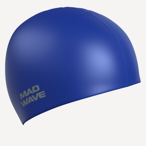 Шапочка для плавания Intensive Silicone Solid (синий)